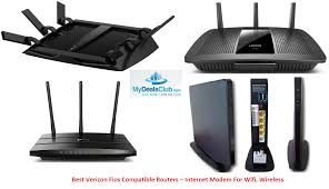 Best Verizon Fios Compatible Routers Internet Modem For Wifi Mydealsclub In 2020 Internet Router Modems Router
