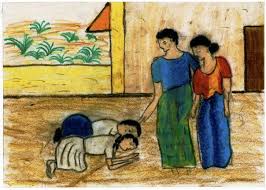 Healthy Community Curry Kitchen - Bowing to Our Parents By Kasun, Grade 8 In Sri Lanka, children greet their parents by bowing to show respect. | Facebook