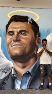 Israeli street artist Dudi Shoval pays tribute to the life of Charlie Kirk  with a striking mural in Ashdod, commemorating the life of a person “on the  side of the good.” , 🎥 Dudi Shoval