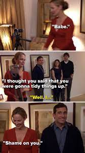 Dinner party the office episode michael shows jim and pam his bed during the tour of his condo. 32 Moments From The Office Dinner Party Episode