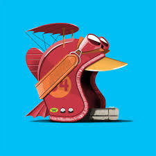 Worried For Their Wacky Welfare 04 From Hanna Barbera To Cartoon Network Art Show Andrew Kolb Cartoon Network Art Cartoon Car Illustration