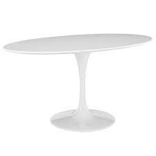 Shop allmodern for modern and contemporary white dining tables to match your style and budget. Odyssey 60 Oval Modern White Dining Table Eurway