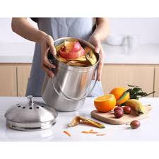 utopia kitchen 1.3gal compost bin