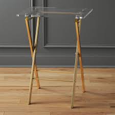 Novo Acrylic Folding Table Reviews Modern Side Table Living Room Diy Living Room Furniture
