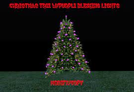 Maybe you would like to learn more about one of these? Second Life Marketplace 2 Prim Christmas Tree W Purple Blinking Lights No Flashing Gray