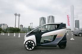 The japanese company is currently working on the new model the toyota i road. Toyota I Road