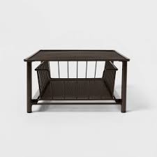 Sep 14, 2018 · i had an idea one afternoon to make my own kitchen drawer organizer and had my brand new drawer dividers the very same day. Target For Stackable Slide Out Drawer Organizer Small Bronze Threshold Ibt Shop