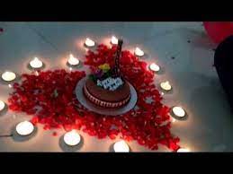 Birthday Decoration Simple Youtube Simple Birthday Decorations Birthday Decorations At Home Surprise Birthday Decorations