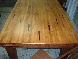Dining Table Made From Repurposed Bowling Lane Arrow Marker Section Bowled Over By Hinz57 On Facebook Dining Table Recycled Kitchen Bowling Alley Table