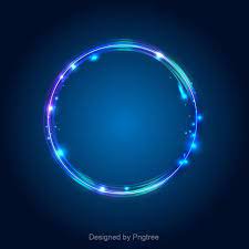 Light Effect Border Effect Light Swirl Particle Fantasy Shape Ring Round Shine Circle Black Background Images Iphone Background Images Studio Background Images