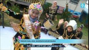 Salah satu tarian suku kaum bajau di pantai timur sabah. Eksklusif Tarian Igal Igal Warisan Kaum Bajau Youtube