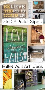 And while there are many ways to build a picture frame, check out. 85 Diy Pallet Signs And Pallet Wall Art Ideas Diy Crafts