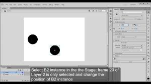 Create Ball Animation Using Create Classic Tween Feature In Adobe Flash Cc Animation Computer Graphics Tween