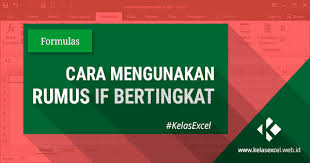 Rumus If Bertingkat Pada Microsoft Excel Untuk Konversi Nilai Raport Microsoft Excel Microsoft Huruf