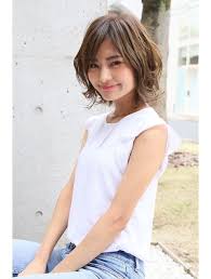 ひし形小顔カットデジタルパーマブランジュダブルバング l030505212 ロエナ roena のヘアカタログ ホットペッパービューティー 前髪なし ボブ 髪型 ショート パーマ ヘアカット