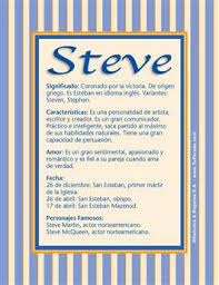 Steve Significado Del Nombre Steve