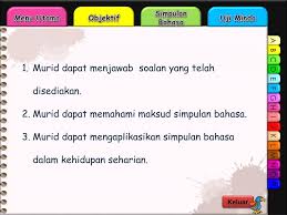 Menyenaraikan empat daripada lima berimbuhan pinjaman yang terdapat dalam teks. Ppt Menu Utama Powerpoint Presentation Free Download Id 5223198