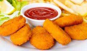 Jika sudah tercampur rata, masukkan adonan ke dalam loyang yang. Resepi Nugget Ayam Homemade Azhan Co