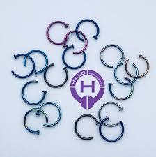 Titanium Removable Nose Rings 20g 5 16 To 7 16 Halo Az Halopiercing Halojewelry Phoenix Jewelry Halopier Halo Jewelry Body Jewelry Nose Ring