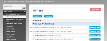 This file allows for printing from a windows application. Configuring Your Epson Tm T88v For A Windows Pc