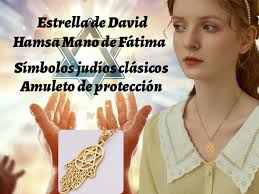Ojo Turco Colgante Collar Estrella De David Con Mal De Ojo