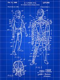 They each have 221 pieces. G I Joe Patent 1964 Blue Puzzle For Sale By Stephen Younts