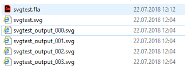 While working on a project which required rich vector animations in the browser, i came across dave belias' library for exporting still svg frames from flash. Solved Export Animation As Svg Sequence Adobe Support Community 10045221