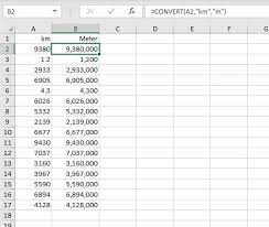 Km x 1,000 = m calculations: How To Convert Kilometers To Meters In Excel Quora