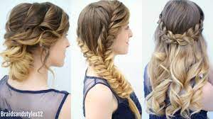 Luckily, there are plenty of styles that will work. 3 Graduation Hairstyles To Wear Under Your Cap Formal Hairstyes Braidsandstyles12 Youtube