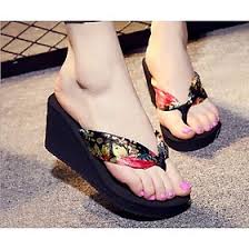 Review Dép kẹp nữ đế cao 7cm chống trơn trượt