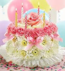 The pretty pastel flowers are the star of the show here on this simple two tiered buttercream birthday cake. Happy Birthday To You Pretty In Pastel Floral Cake Not Edible In Gainesville Fl Prange S Florist