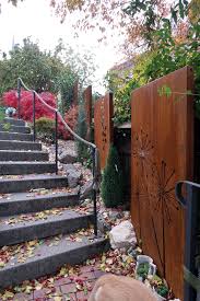 Paras Sichtschutzwand Mit Blumenmotiven Garten Muro Gartengestaltung Gartenliebe Corten Rost Taaroa Taa Sichtschutzwand Garten Sichtschutzwande Garten
