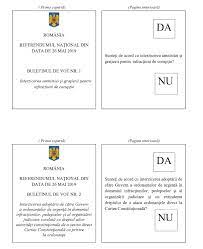 Întrebările au fost gândite astfel încât răspunsul să fie „da!, potrivit unor surse citate de digi24. Cum AratÄƒ Buletinele De Vot Pentru Referendumul Din 26 Mai Europa Fm
