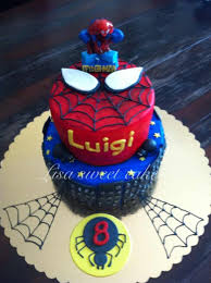 I have been trying this is a great buttercream icing recipe. 2 Tier Spider Man Cake Hand Piped Webs With Royal Icing Cakecentral Com