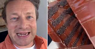 Jamie Oliver Tries Amazing 'Bruce' Chocolate Cake From Leeds After Being  'Stalked' By Owner