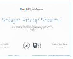 Google Digital Garage Fundamentals of Digital Marketing course