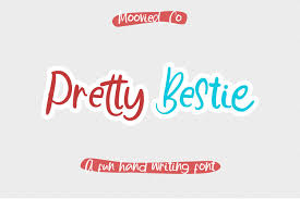 Archive of freely downloadable fonts. Pretty Bestie Font By Temp Here Creative Fabrica Di 2020