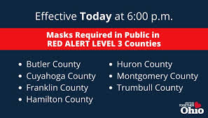 May 17, 2021 · ohio no longer requires fully vaccinated people to wear masks indoors in most situations, under a revised health order released late monday afternoon. Mask Mandate For Level 3 Counties Including Montgomery County Now In Effect Wdtn Com