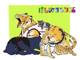 Kuroko No Basket Animal Instinct Kagami Taiga Aomine Daiki Kotaro Hayama Shinji Koganei Kuroko No Basket Kuroko No Basket