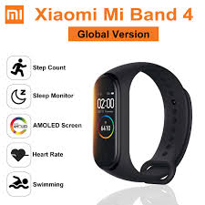 global version original xiaomi mi band 4 smart watch wristband amoled bluetooth 5 0 waterproof heart rate fitness sport bracelet