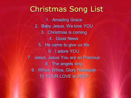 A collection of songs pointing to the power of the name of jesus. Christmas Praise Ppt Video Online Download