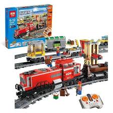 Free Shipping Lepin 02039 Red Cargo Train City Official Lepin Shop Lepin Lepin Lepinworld Sale Toys Model Building Kits Model Building Toy Trains Set