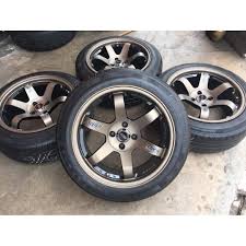 Myvi 15 inch sport rim. Sport Rim 16inch Volk Rays Rota Myvi Bezza Vios Auto Accessories On Carousell
