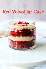 Red Velvet Cake In A Jar How To Make Red Velvet Cake In A Jar Recipe Cake In A Jar Mason Jar Desserts Dessert In A Jar
