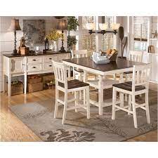 James, sedalia, ozark, kirksville, and area. Ashley Furniture Signature Design Round White Brown Table Whitesburg Dining Room Table Kitchen Dining Room Furniture Home Kitchen Emosens Fr