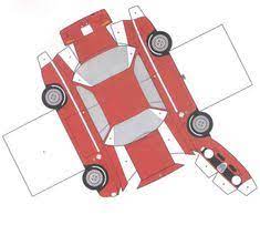 Papierautos ausschneiden / zum ausdrucken auto basteln papier falten bastelarbeiten aus papier und pappe basteln mit kindern vorlagen papierautos. 160 Papierautos Ideen Papier Autos Auto Basteln