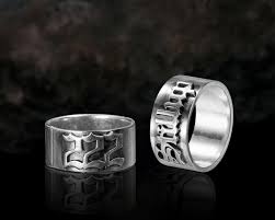 Personalized Vintage Gothic Ring