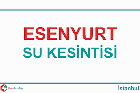 16 nisan 2018 pazartesi günü 10.00 ile 17 nisan salı günü 06.00 saatleri arasında 20 saat. 5 01 2021 Esenyurt Istanbul Su Verilemeyecektir Guncel Kesinti Bilgileri Elektrik Su