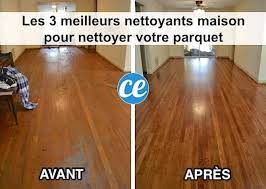 les 3 meilleurs nettoyants maison pour nettoyer votre parquet nettoyer parquet nettoyant nettoyant sol maison