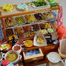 Detail 3 Warteg Lauknya Ada Sambel Goreng Kentang Oseng Buncis Wortel Mie Tumis Kacang Panjang Tempe Capcay Ayam Comida En Miniatura Comida Mini Comida